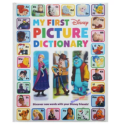 Childrens My First Disney Picture Dictionary - Words & Pictures Book - Education • £9.99