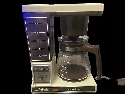 General Electric Brew Starter 10 Cup AutoDrip Coffee Maker Tested Working GE • $69.95