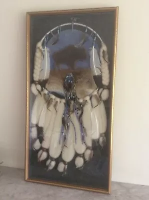 Native American Indian Mandela DreamCatcher Handmade Navajo Tiguan Tribe Tribal • £365