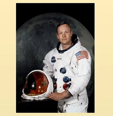 Neil Armstrong Apollo 11 PHOTO MOON MISSION Astronaut FIRST MAN ON MOON 8x10 • $11.88