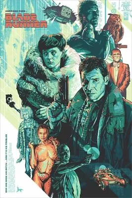 BLADE RUNNER Man Has Made His Match Aurelio Lorenzo Print Poster Art Mondo • $110