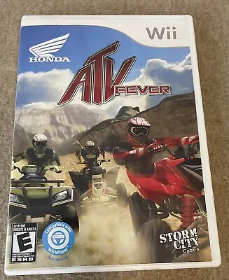 Honda ATV Fever (Nintendo Wii 2010) Video Game CIB Tested Working • $4