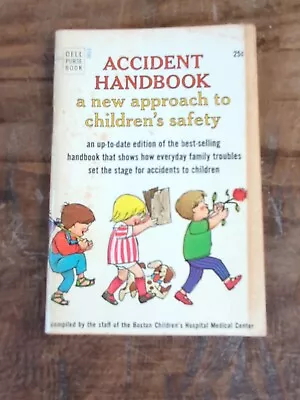 VINTAGE DELL MINI PURSE BOOK Accident Handbook New Approach To Children's Safety • $8