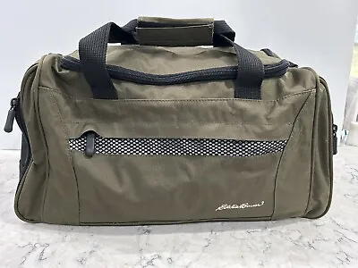 Eddie Bauer Duffel Bag - 19x10x9 - Brown Very Good Used Condition • $39