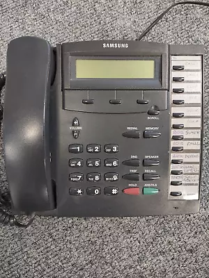 Samsung KPDCS-12B Desk Phone With LCD X6 • £55