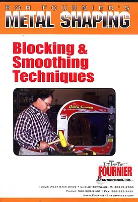 Metal Shaping: Blocking And Smoothing By Ron Fournier (DVD) • $35