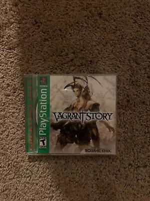 $100.99 • Buy Vagrant Story Playstation PS1 Greatest Hits - W REGISTRATION CARD