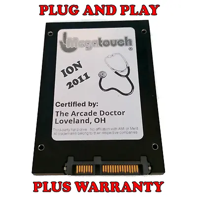 Megatouch ION 2011 SATA SSD Replacement Hard Drive - For Evo Aurora Rx *FAST!* • $44.99