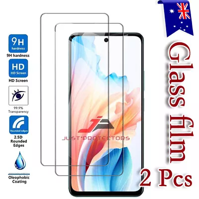For Oppo A79 A17 A57 A54 A74 A94 A54S A16S A53 Tempered Glass Screen Protector • $5.98