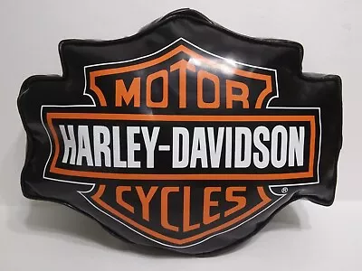 Harley Davidson Motorcycles PVC Decorative Pillow Seat Cushion  • $19.95