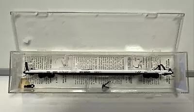 Micro-Trains N Scale Erie Western 89'4  Flat Car #850018 • $17.99