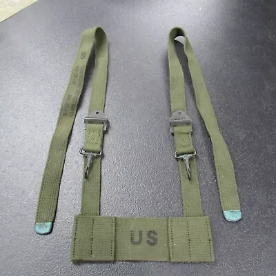 US GI M-56 NOS Butt Pack Adapter Assembly 1962 Vietnam Dated Original  (62N) • $7