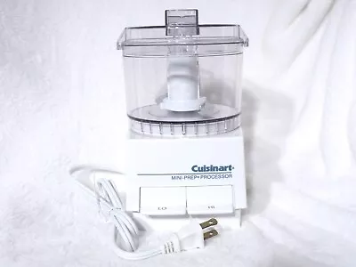 Cuisinart Mini-Prep Food Processor Model DLC-1 Chopper 2 Speeds White • $16