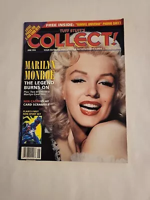 1994 June Tuff Stuff's Collect Magazine Marilyn Monroe  (CP135) • $28.79