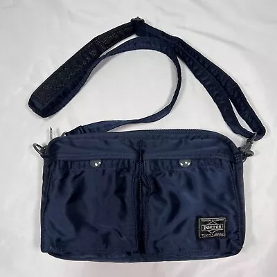$115 • Buy Yoshida Head Porter Tanker Shoulder Bag Navy Men Women Good Condition!!