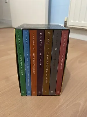 The Chronicles Of Narnia Complete Collection By C.S. Lewis (2002 Box Set) • £5