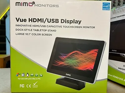 Mimo Monitors UM-1080C-G Vue HD 10.1  NON-Touch USB LCD HDMI Display • £99