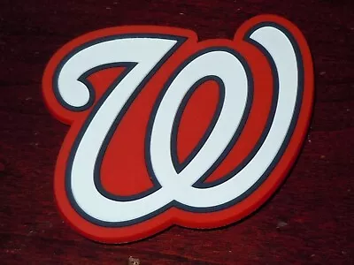 MLB Vintage WASHINGTON NATIONALS LARGE RUBBER Baseball MAGNET Standings Board • $9.75