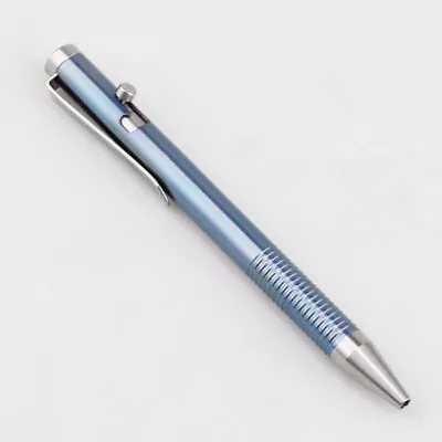 Titanium Alloy Practical Pocket Ballpoint Pen Portable Business Signature Pen • $19.68