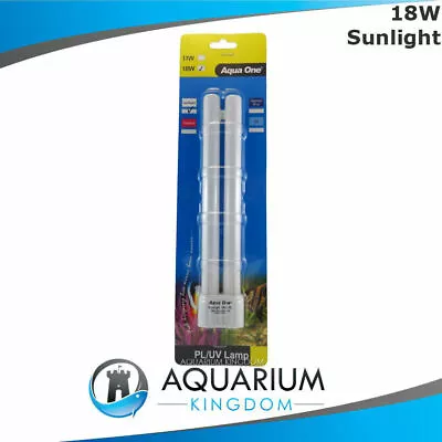 $28.90 • Buy 53203 Aqua One Light Bulb PL-18W Sunlight - AquaStyle 620 & 620T Fish Tank Globe