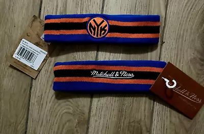 NBA New York Knicks Jaquard Knit Headband Mitchell And Ness • $13.50