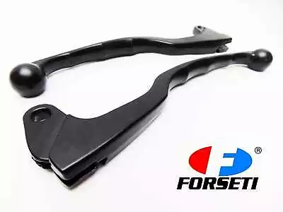 Yamaha Yz465 80-81 Black Forseti Front Brake & Clutch Lever Set Pair • $16.44