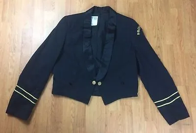 Marching Band Uniform Black & Gold Halloween Costume • $19.99