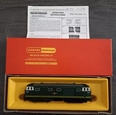 Hornby Railway R758 BR Class 35 Two Tone Green Hymek Diesel VGC Boxed Pre-Owned  • £49