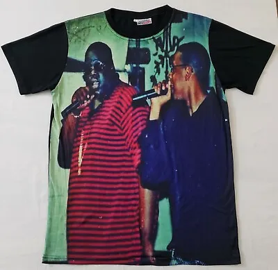$74.99 • Buy Sneak Gallery Notorious BIG X Jay-Z T-Shirt Sz Large Vintage Rap Tee Hip Hop OOP