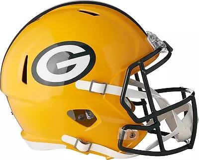 *sale* Green Bay Packers Nfl Full Size Speed Replica Football Helmet Riddell! • $138.89