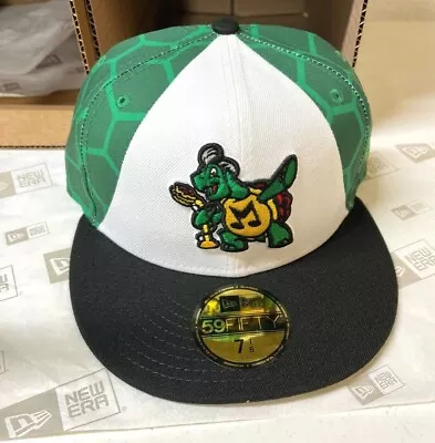 Memphis Redbirds  MILB New Era  Theme Night 3 Turtles  59FIFTY Fitted Hat /Green • $29.99