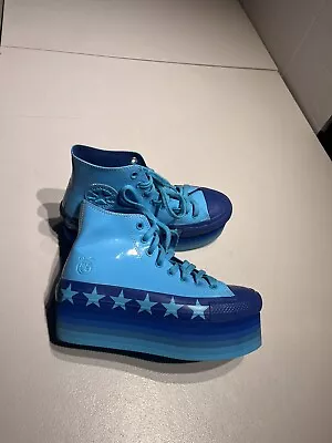 Converse Miley Cyrus Shoes Women's 8.5 Chuck Taylor All Star Lift Hi Platform • $70