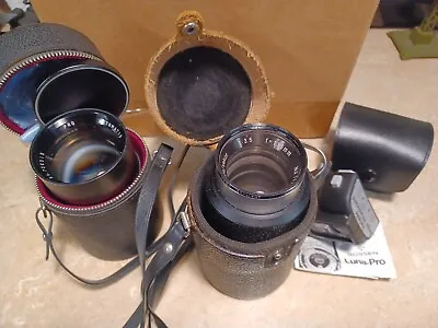 Vintage Camera Lenses Lot • $45