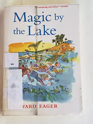 Magic By The Lake Book Papaerback By Edward Eager (stock 2682) • $2.50