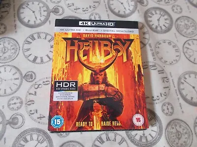 HELLBOY 4K UHD AND BLU RAY  (Blu-ray) - Brand New -  Sealed • £6.90