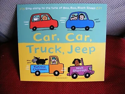 £1.20 • Buy Bloomsbury Book- Car, Car  Truck, Jeep By Nick Sharratt ( Paperback 2019 )