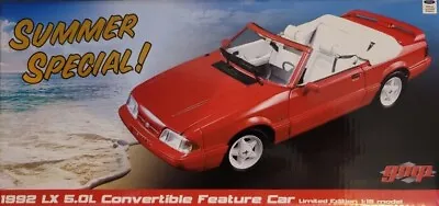 1992 FORD MUSTANG SUMMER SPECIAL EDITION - 1/18 LIMITED GMP Scale Metal Car • $525