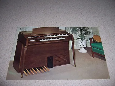 $4.99 • Buy 1962 Gulbransen Transistor Organ Model G-3 Vtg Advertising Postcard