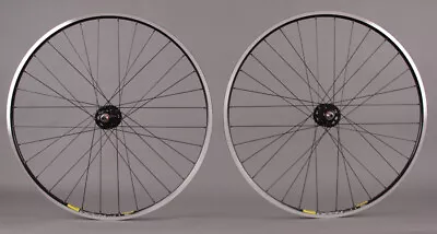 MAVIC OPEN PRO Rims Black Track Bike Fixed Gear Single Speed Wheelset DT Spokes • $379