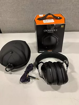 $199.99 • Buy V-MODA Crossfade 2 Over The Ear Wireless Headphones - Matte Black