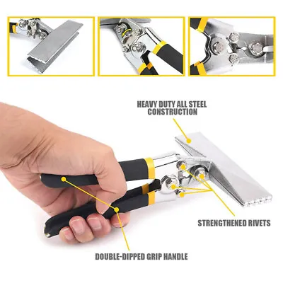 150mm Metal Sheet Bending Plier Seaming Seamer Forming Pliers Crimping Tool • £19.94