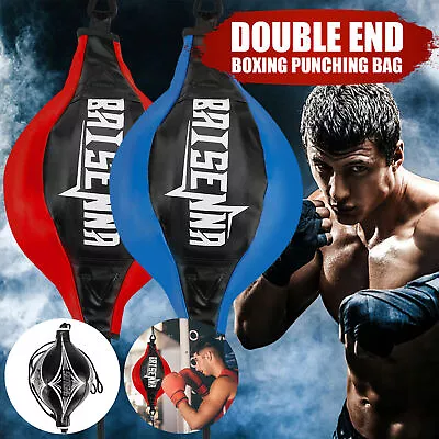 Double End Boxing Speed Ball Punching Bag MMA Kickboxing Training Equipment US • $14.98