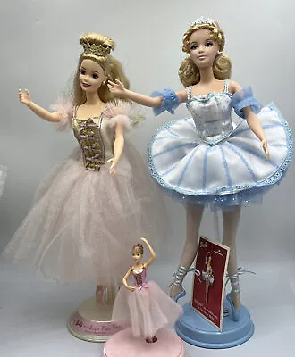 Barbie As  Sugar Plum Fairy  AND  Snowflake  In The Nutcracker Special Edition • $39.95