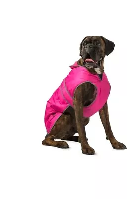 Ancol Muddy Paws Stormguard Pink Waterproof Fleece Lined Dog (X SMALL 25CM) (G) • £11.99