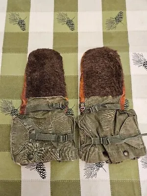 US Military Arctic Mittens M-1949 Size Medium Extreme Cold Weather • $11.99