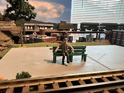 O Scale Park Bench (4) • $9.99