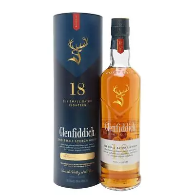 Glenfiddich 18 Year Old Speyside Vintage Whisky 700ml • $280.79