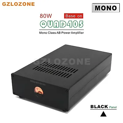 Finished Mono QUAD405 Clone Power Amplifier 80W Power Amp With VU Level Meter • $162