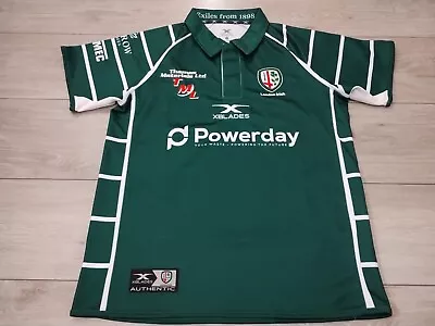 London Irish - 2014-2015 Home Rugby Union Shirt - Small Jersey Top XBlades A2F • £22.99