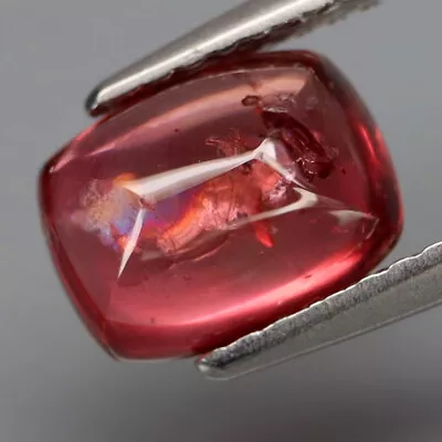 2.20Ct.Very Good Color! Natural Red Spinel Myanmar Cushion Cabochon • $0.99